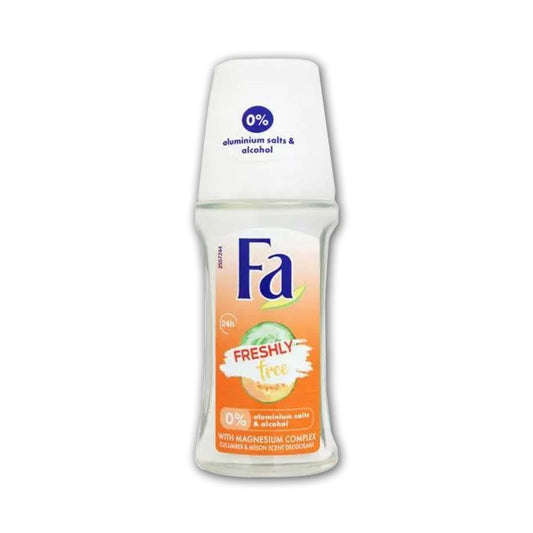 Fa Deodorant Roll on Freshly Free Cucumber & Melon 50ml