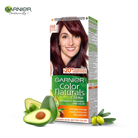 Garnier Color Naturals Intense Dark Red Hair Color No 4.6 1 Box