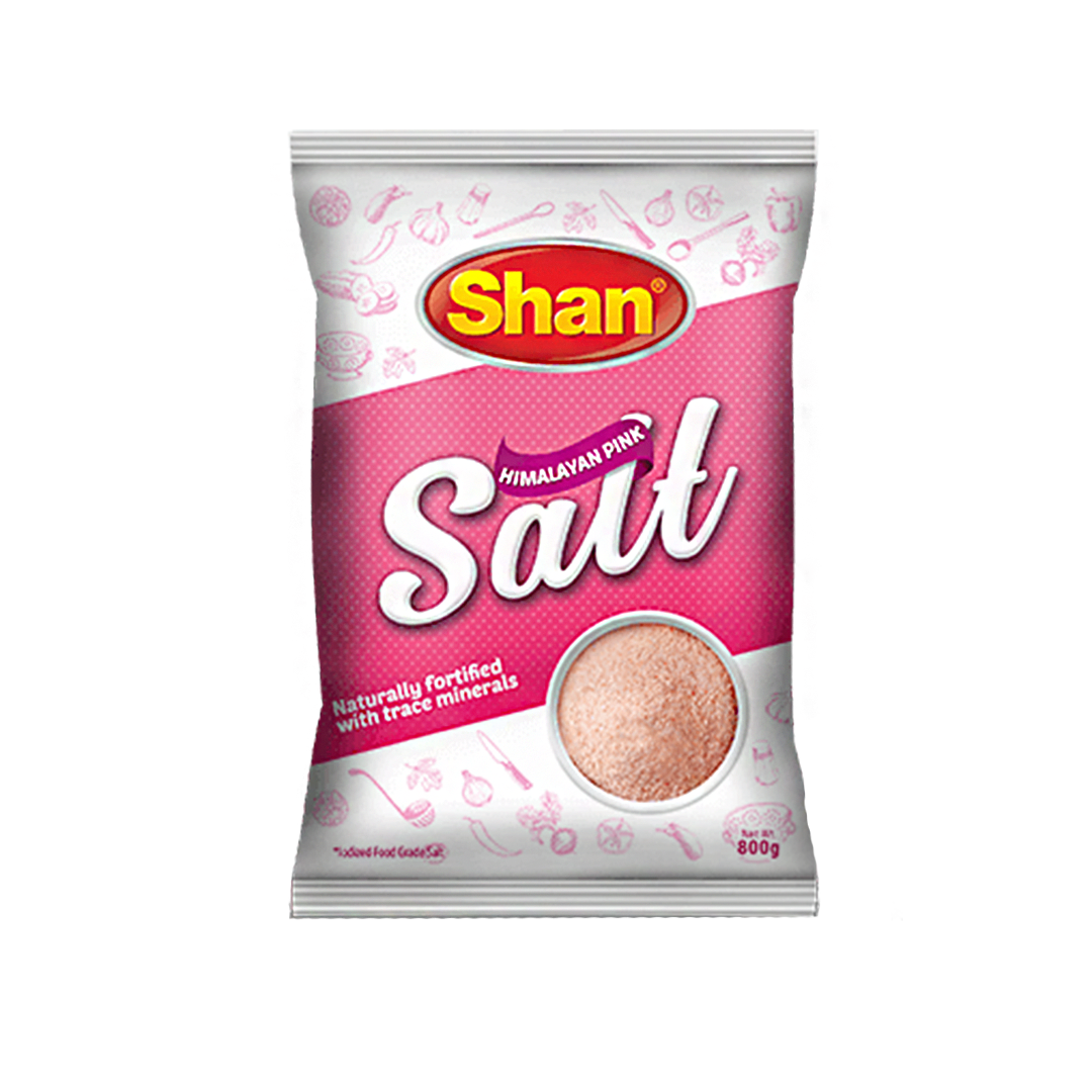 Shan Virgin Pink Himalayan Salt 800g