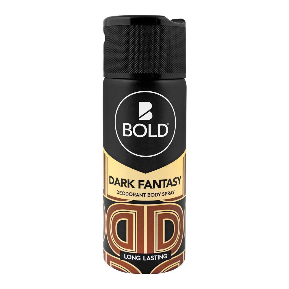 Bold Dark Fantasy Long Lasting Deodorant Body Spray For Men 150ml