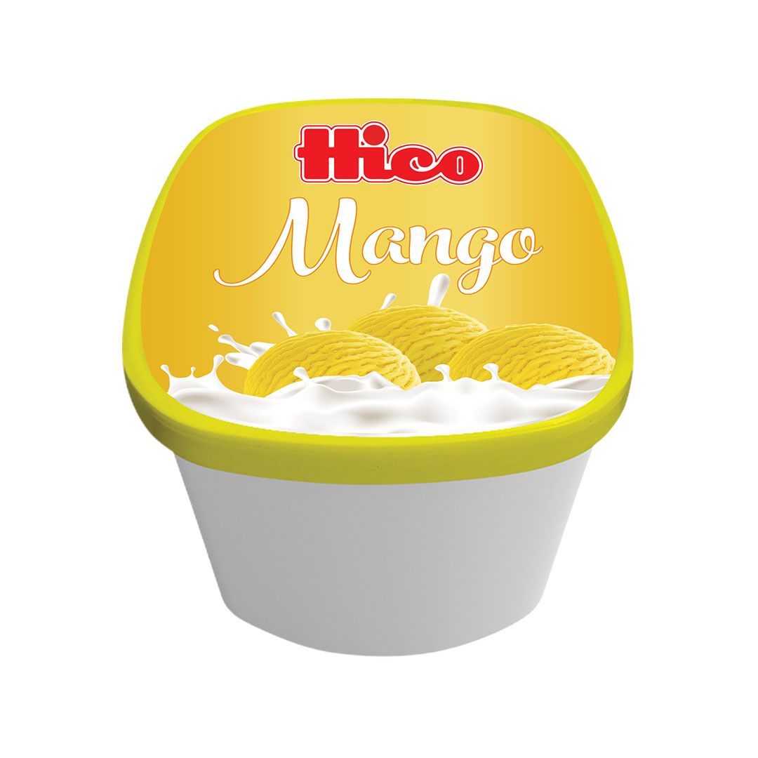 Hico Mango Ice Cream Tub 1.8L