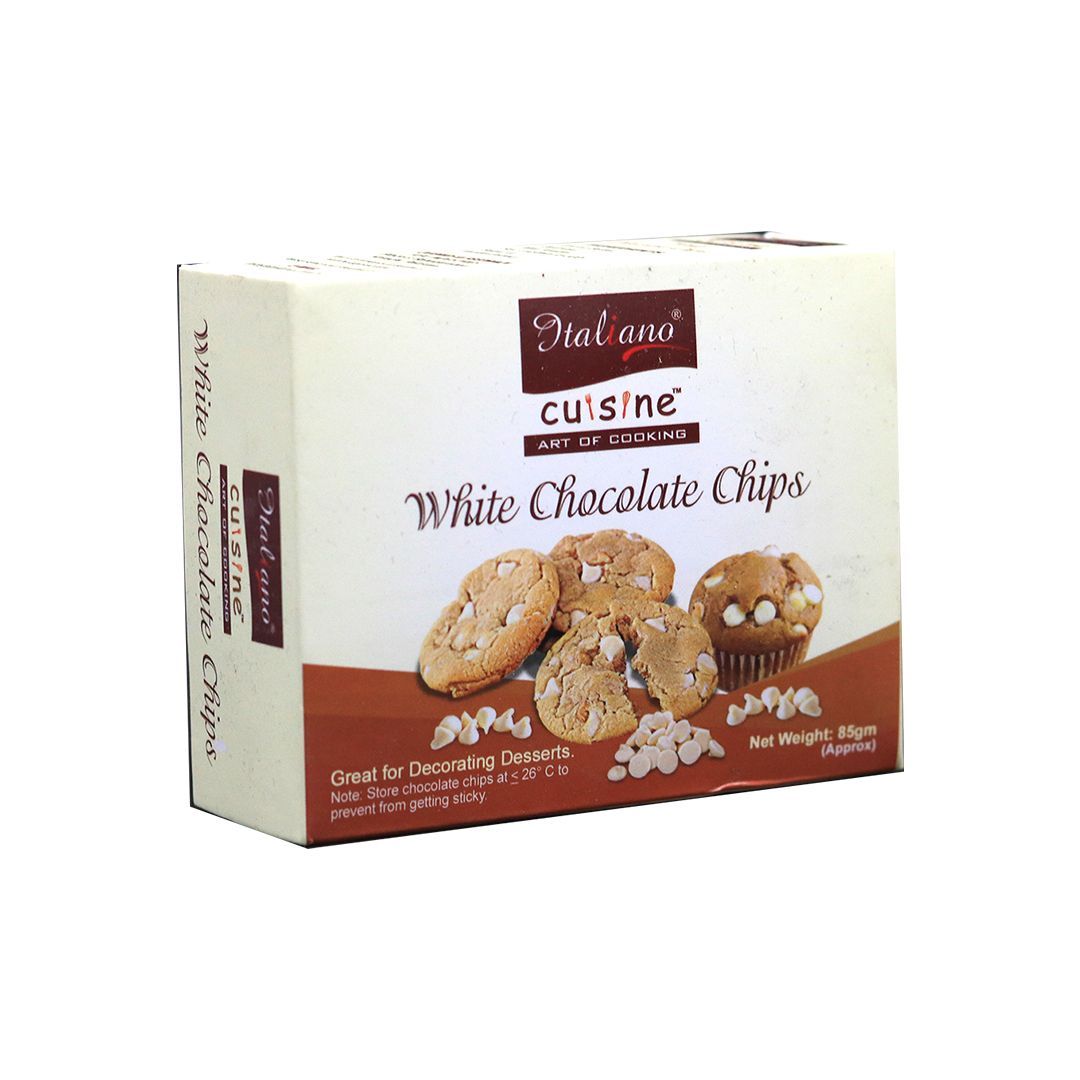 Italiano White Chocolate Chips 85g