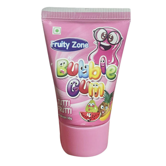 Fruity Zone Bubble Gum Tutti Frutti 40g
