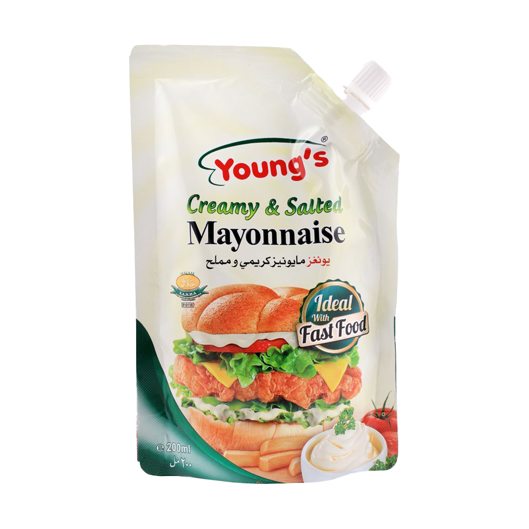 Young's Mayonnaise Creamy & Salted 200ml