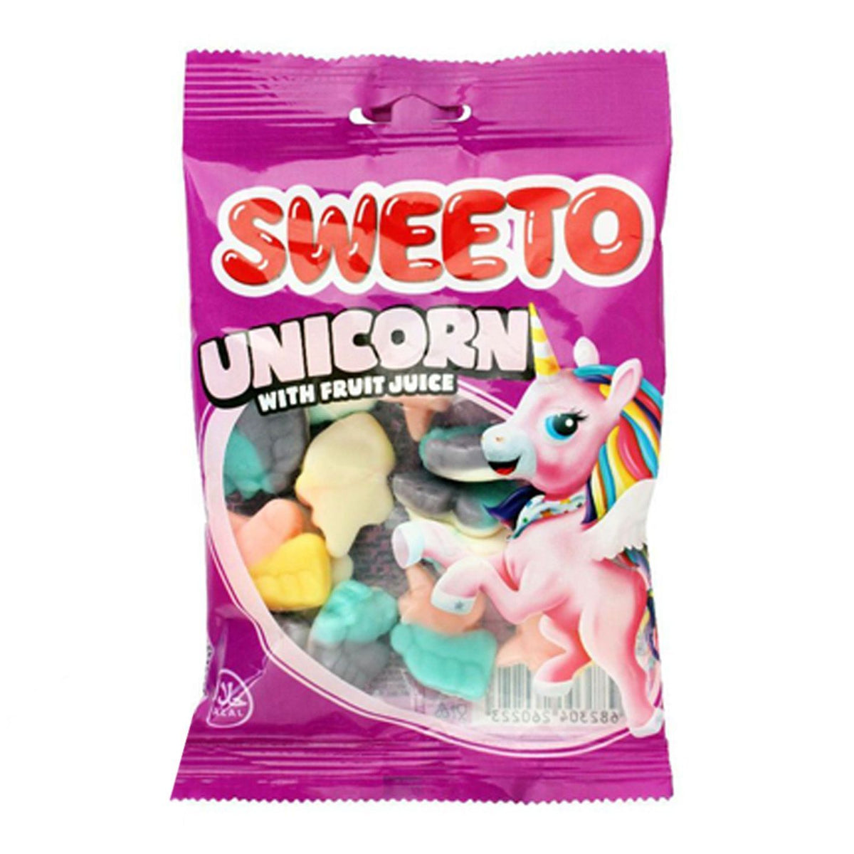 Sweeto Unicorn Gummy Jelly Pouch 80g