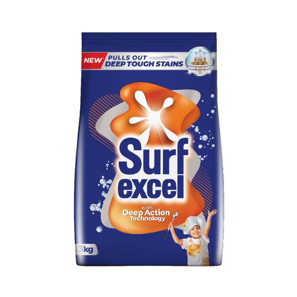 Surf Excel Deep Action Detergent 3kg