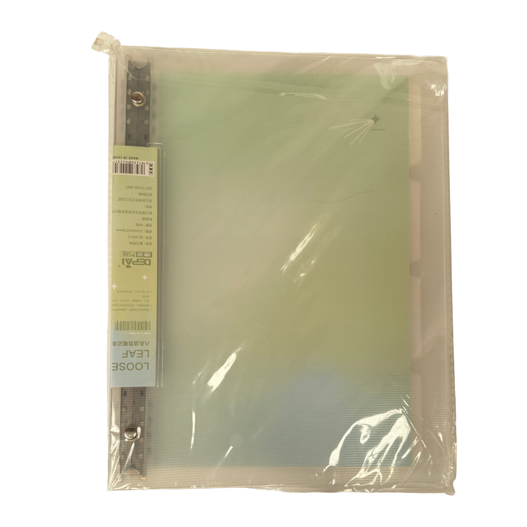 2 in 1 B5 Notebook Dual Section Journal