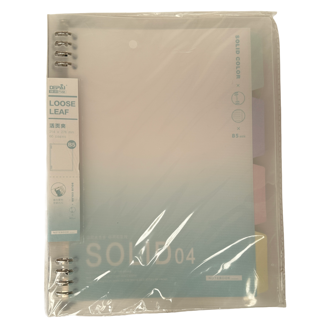 2 in 1 B5 Notebook Student Journal