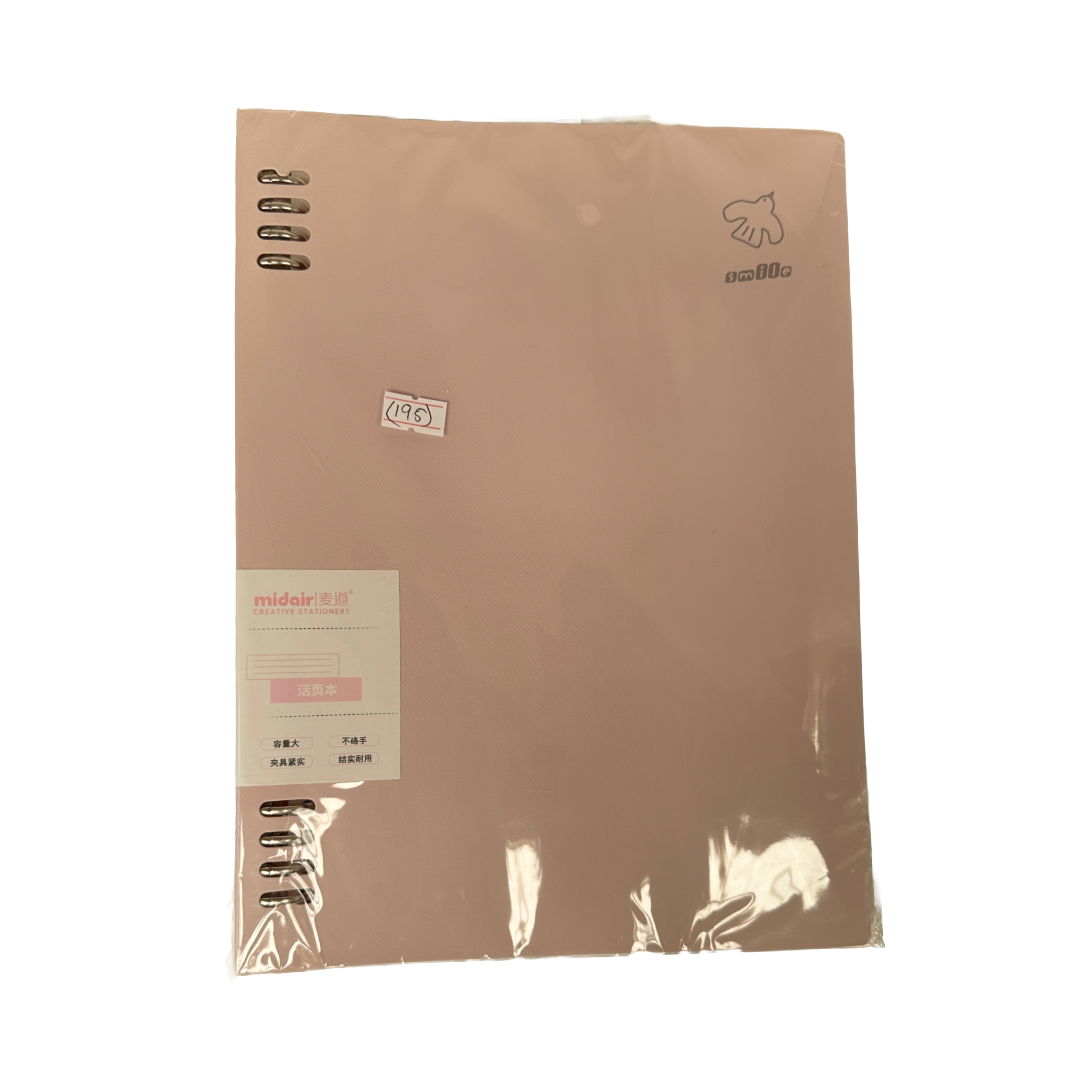 B5 Cardboard Notebook Hardcover