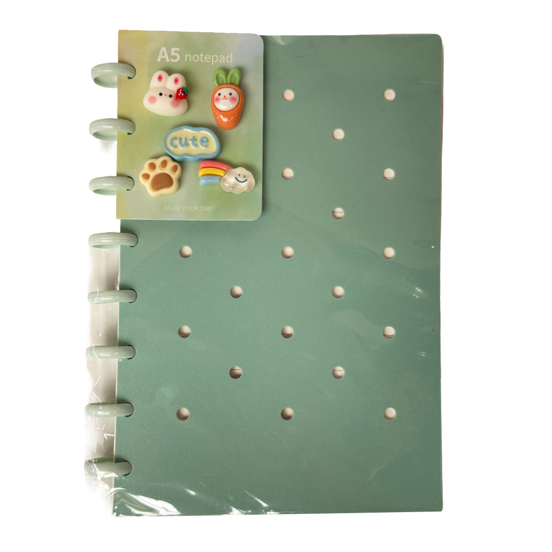 A5 Charm Notebook Cute Spiral Journal