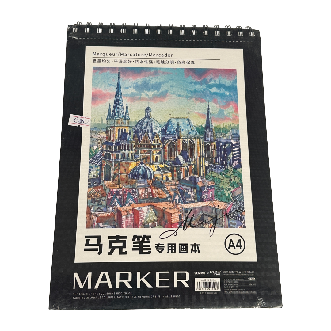 Marker Sketch Book Paper Pad