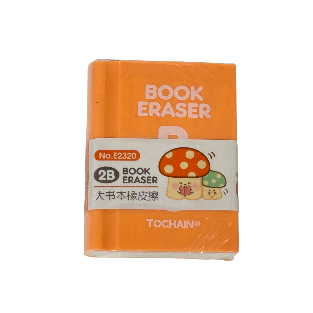 Book Eraser Soft Rubber