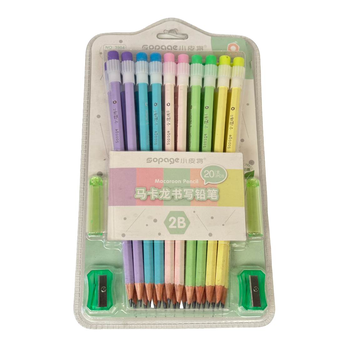 Pastel Colored Pencils Pack of 20