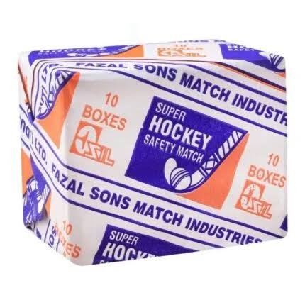 Super Hockey Safety Matches (10s Pack)