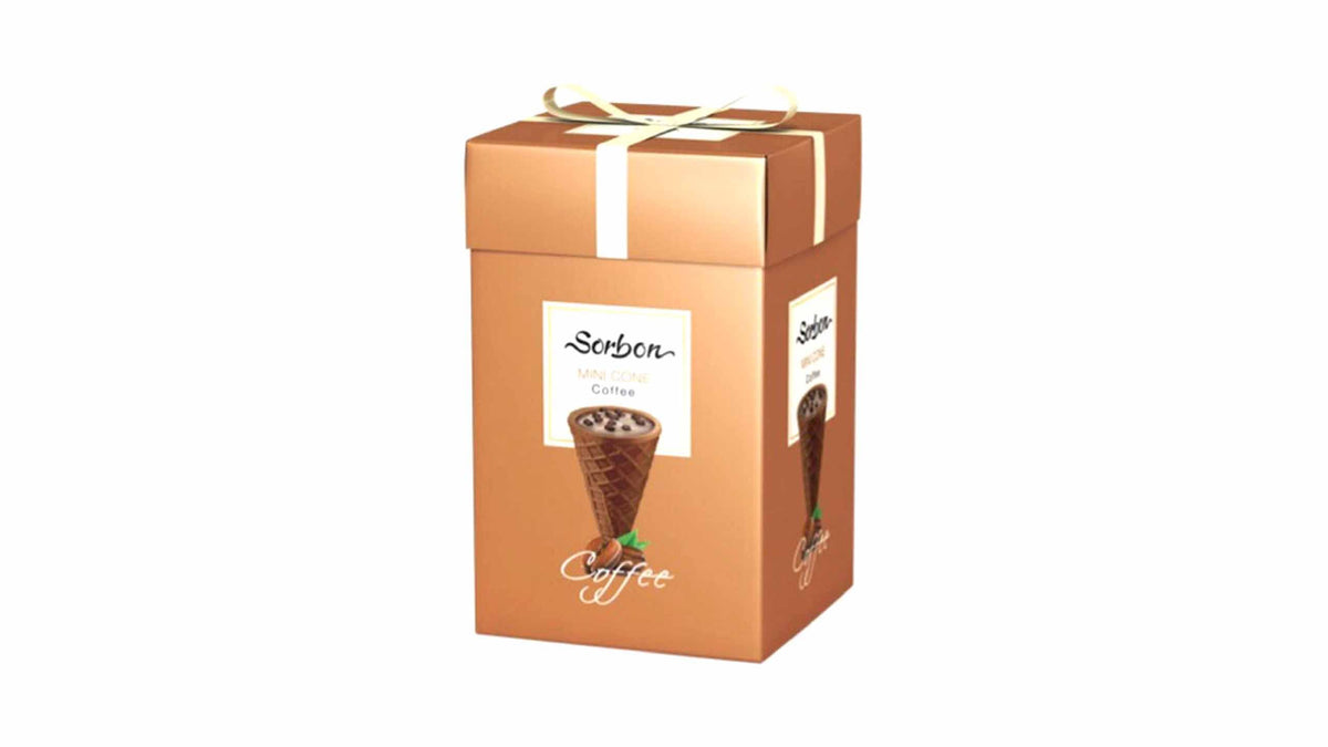 Sorbon Mini Cone Chocolate & Coffee 200g